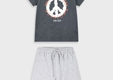 Σετ με τύπωμα για αγόρι | ΜΕΛΑΝΖΕ - Energiers - 